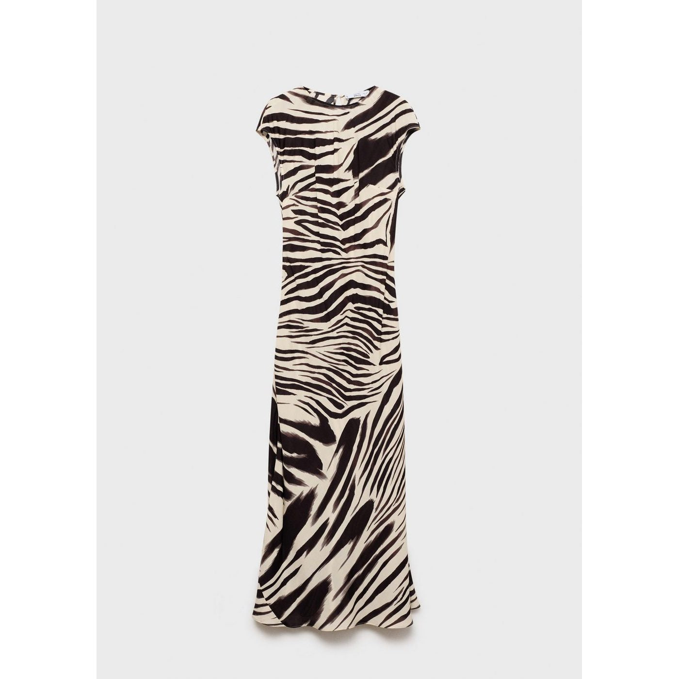 Robe Midi Imprimé Zèbre