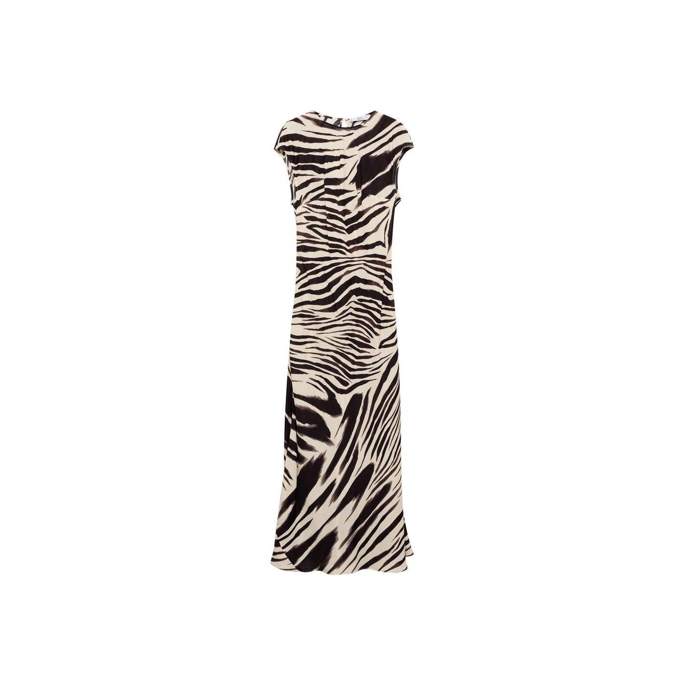 Robe Midi Imprimé Zèbre