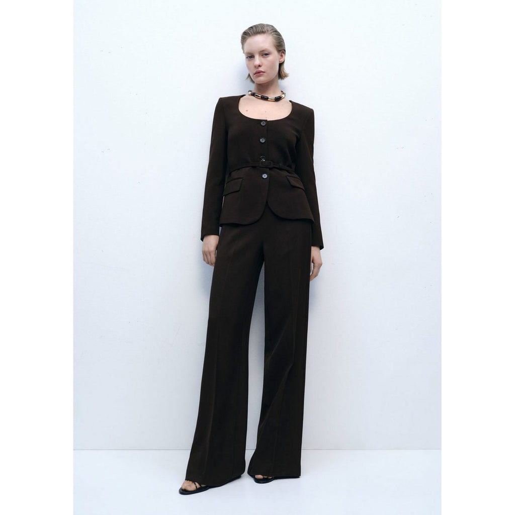 Blazer Costume Ceinture