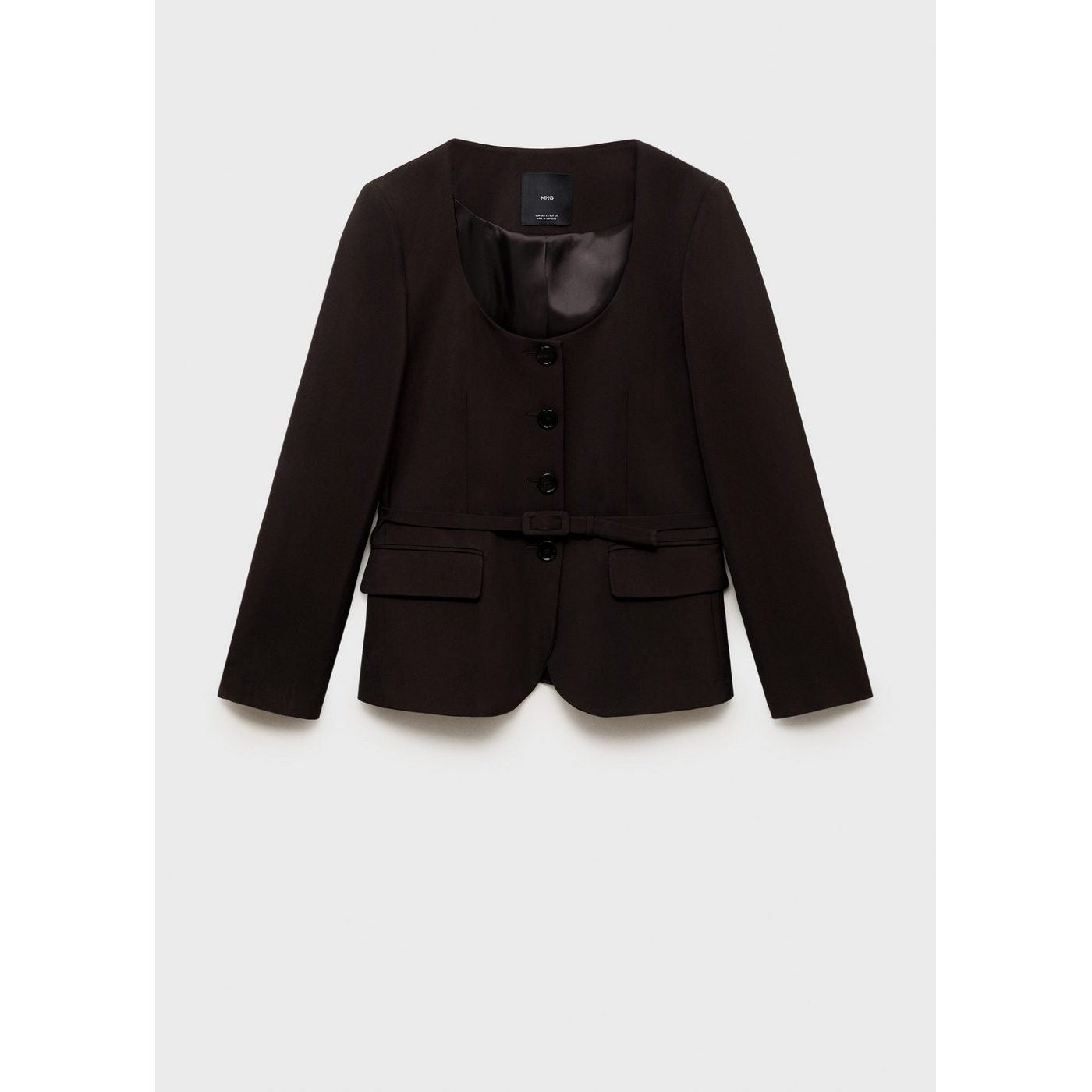 Blazer Costume Ceinture