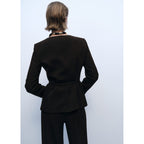 Blazer Costume Ceinture