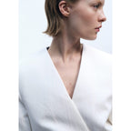 Blazer En Mélange De Lyocell Et De Lin