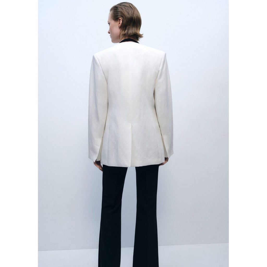 Blazer En Mélange De Lyocell Et De Lin