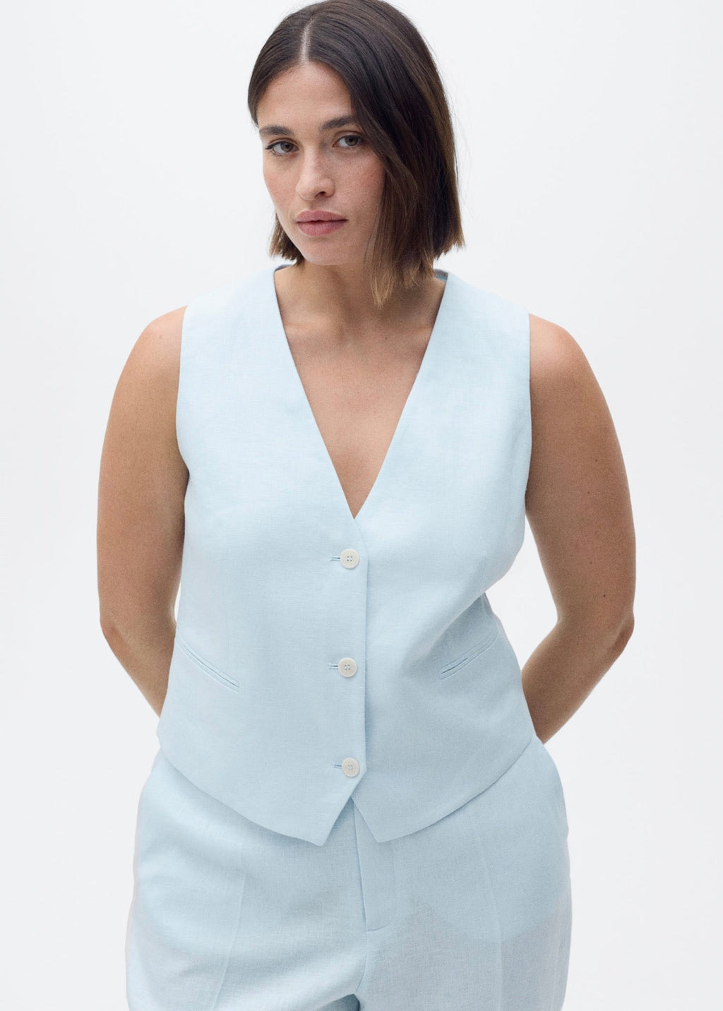 Gilet Costume Lin