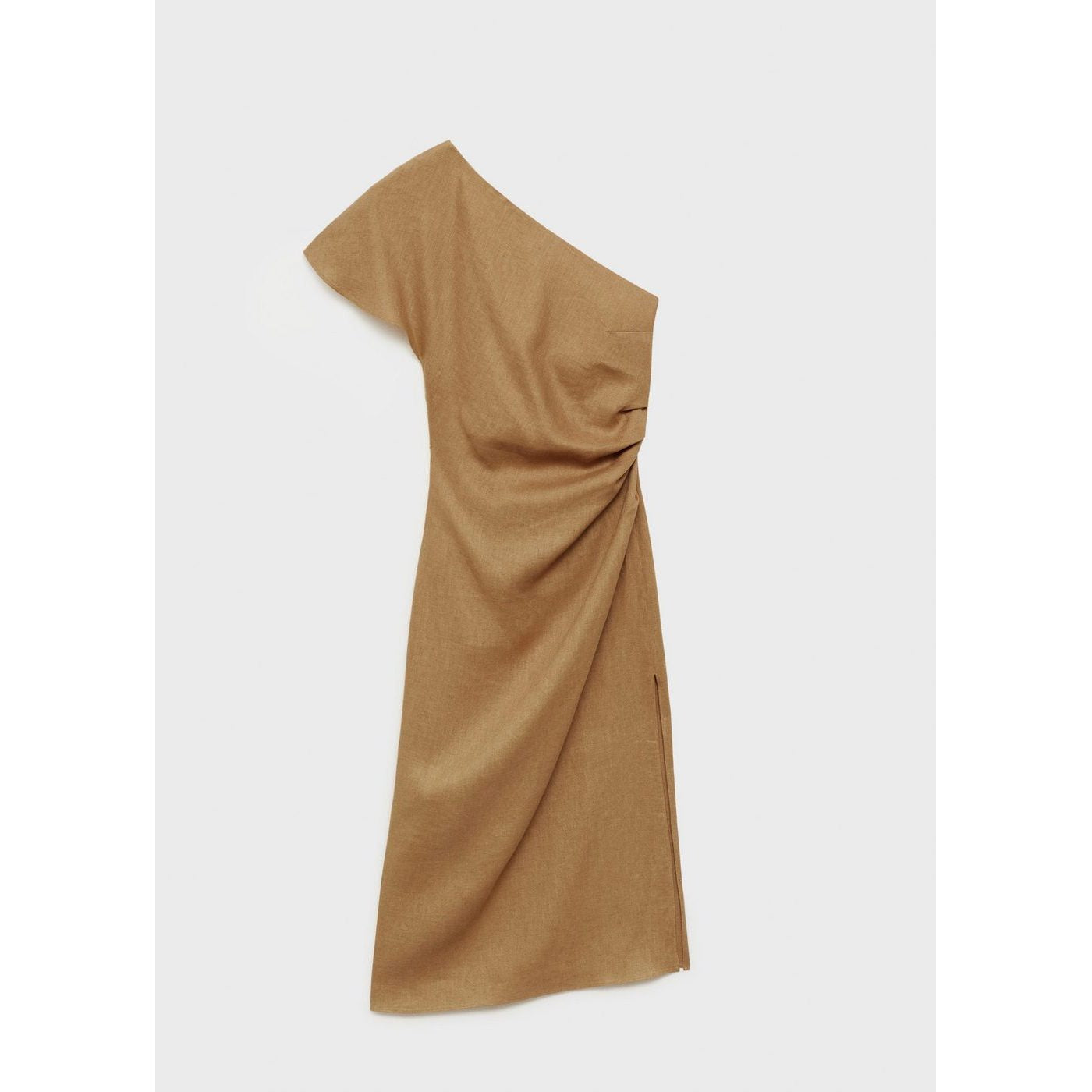 Robe Lin Asymétrique