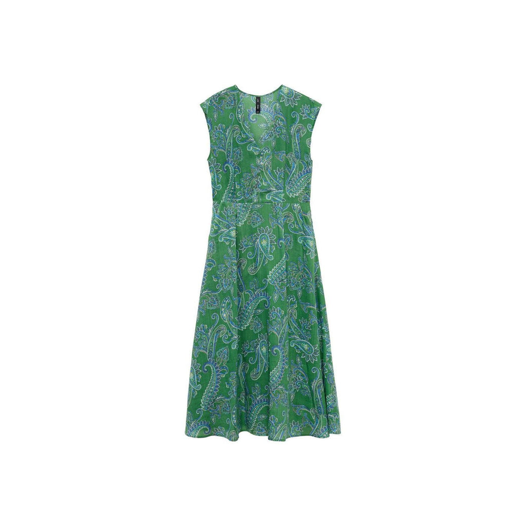 Robe Ramie Imprimé Cachemire