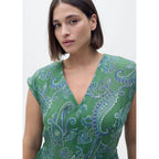 Robe Ramie Imprimé Cachemire
