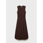 Robe Midi Manches Bouffantes