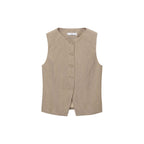 Gilet Vivian - Brun Moyen