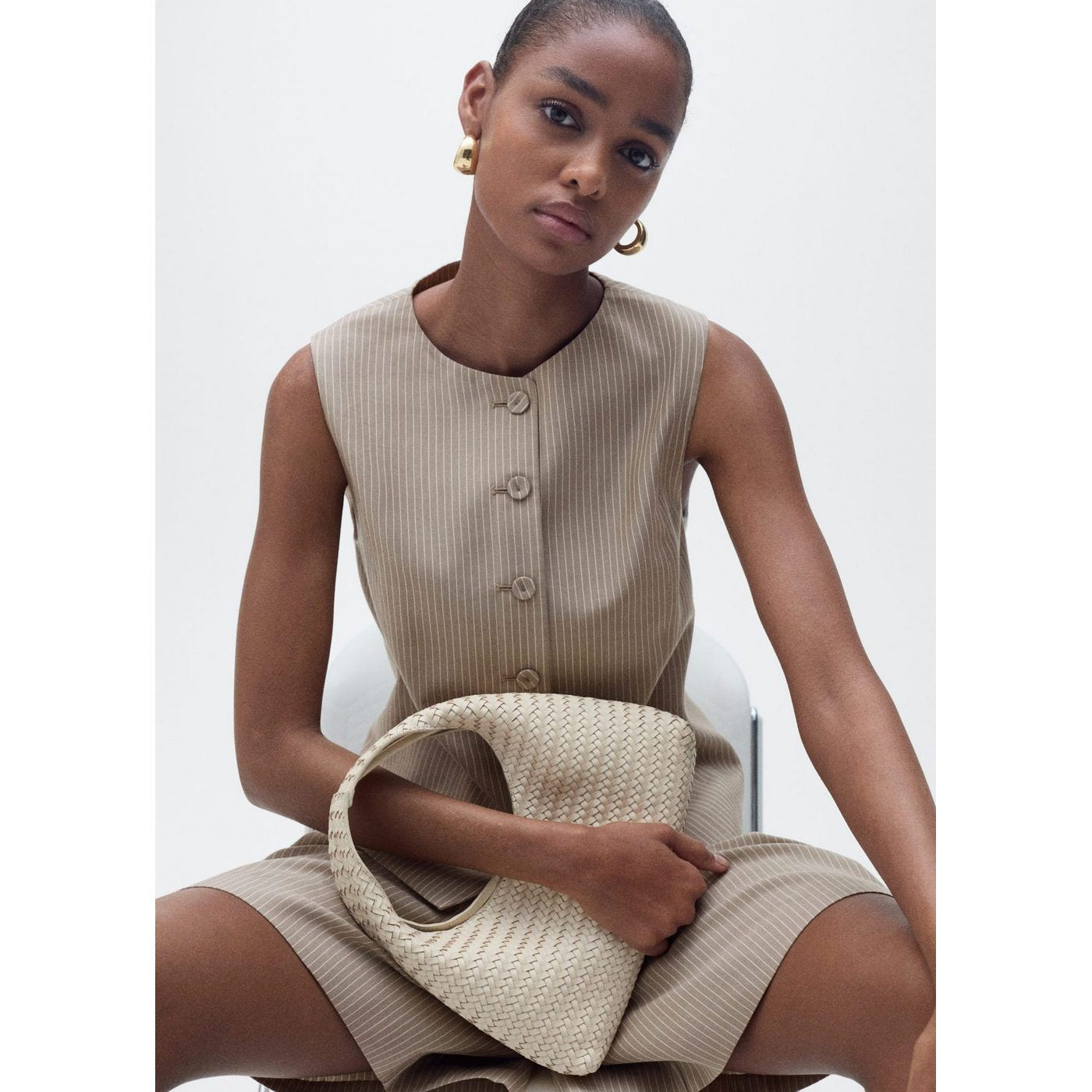 Gilet Vivian - Brun Moyen