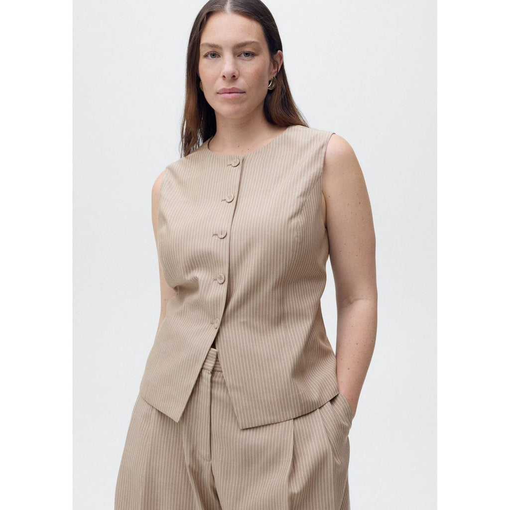 Gilet Vivian - Brun Moyen