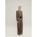 Veste Tailleur Lin Sans Manches