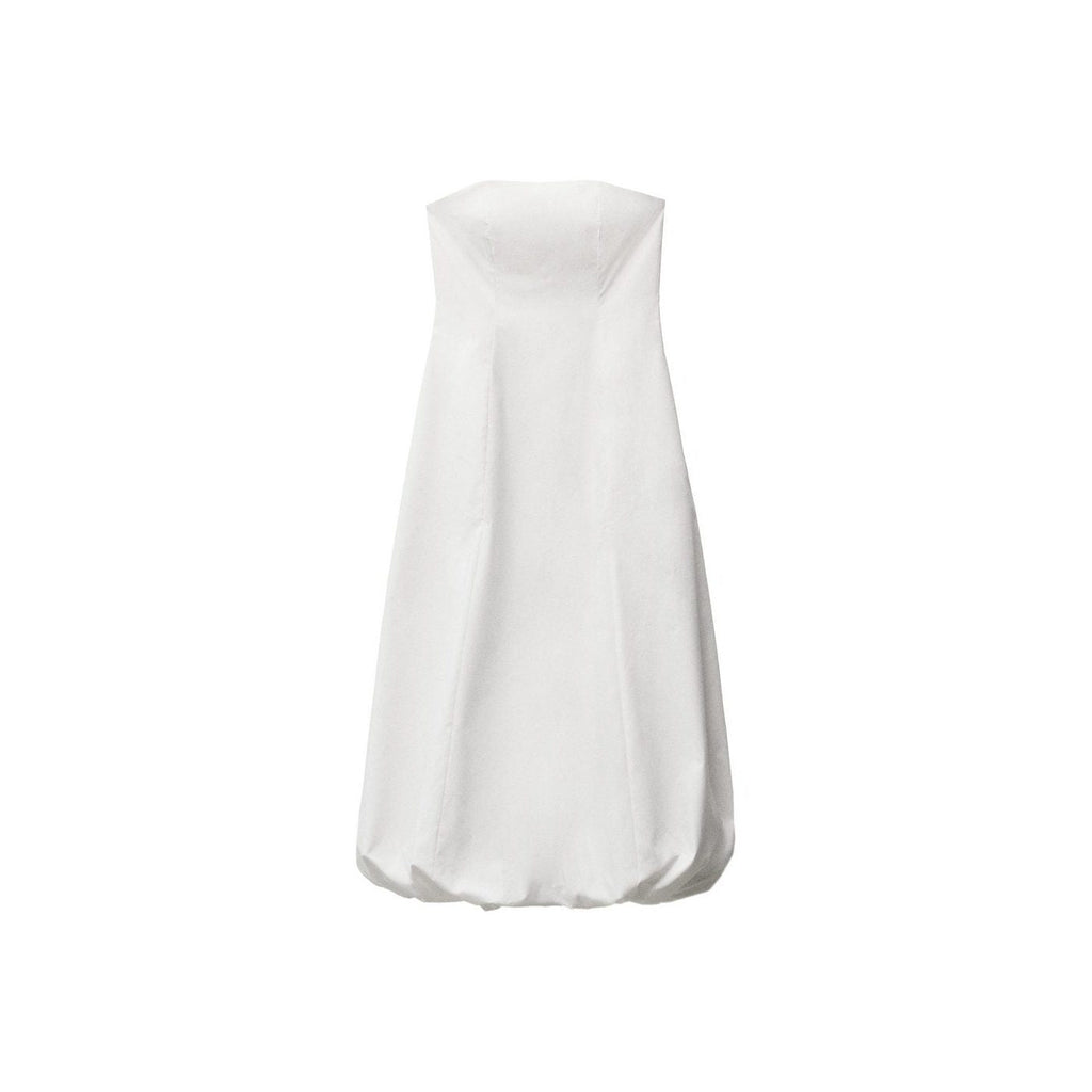 Robe Bustier Bas Bouffant