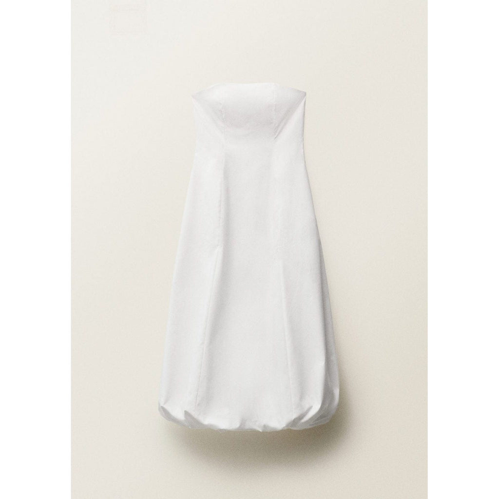 Robe Bustier Bas Bouffant