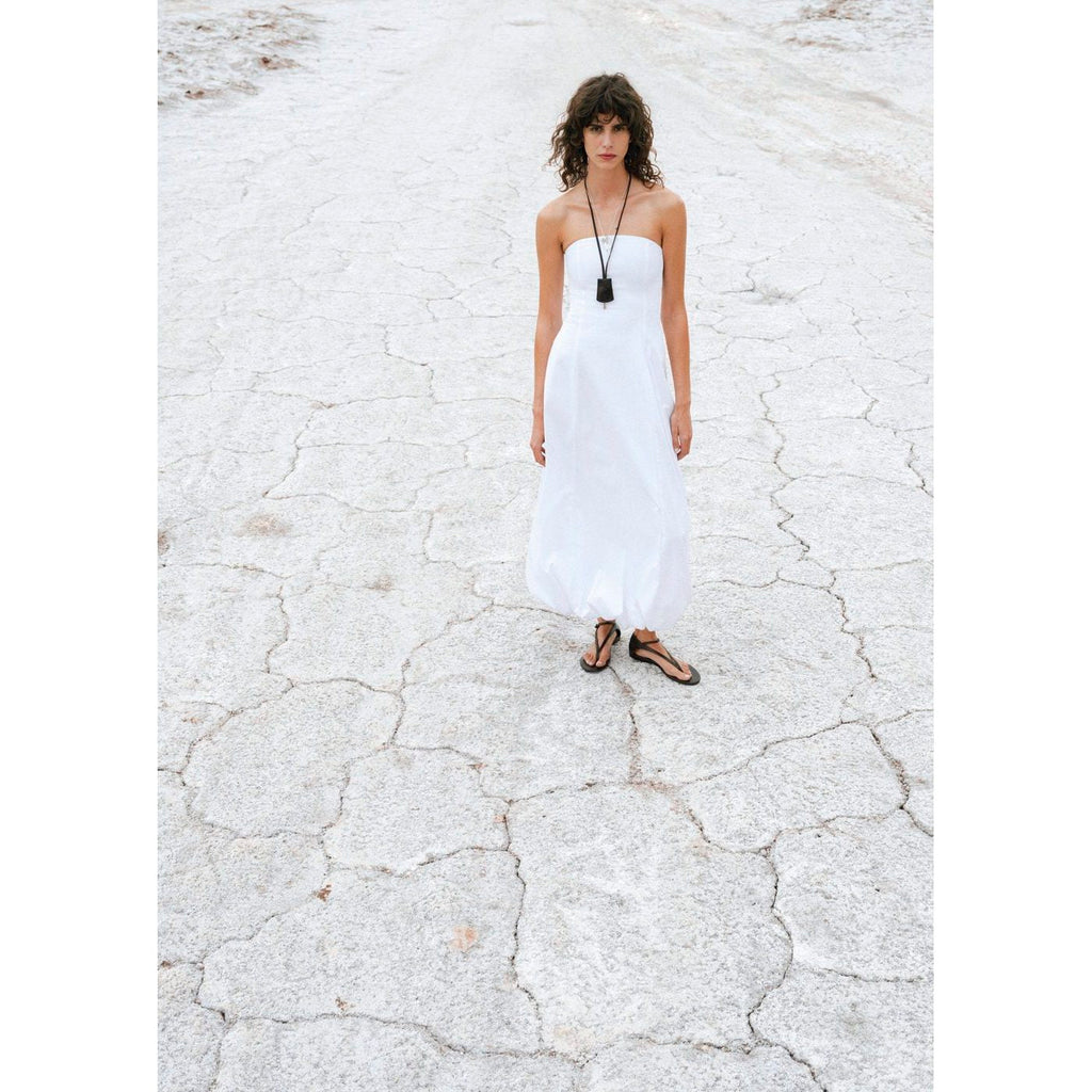 Robe Bustier Bas Bouffant