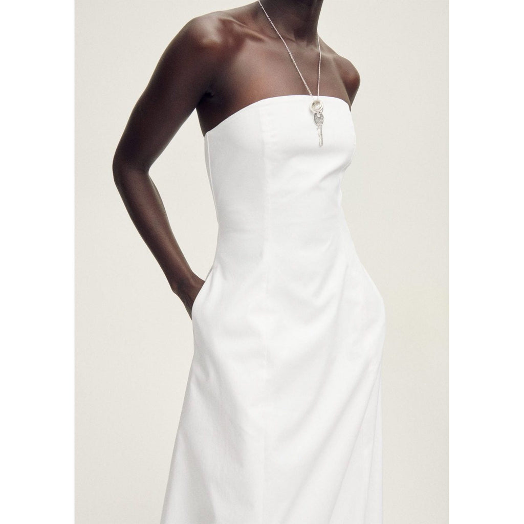 Robe Bustier Bas Bouffant