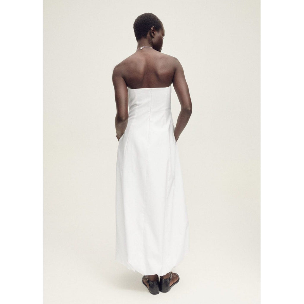 Robe Bustier Bas Bouffant