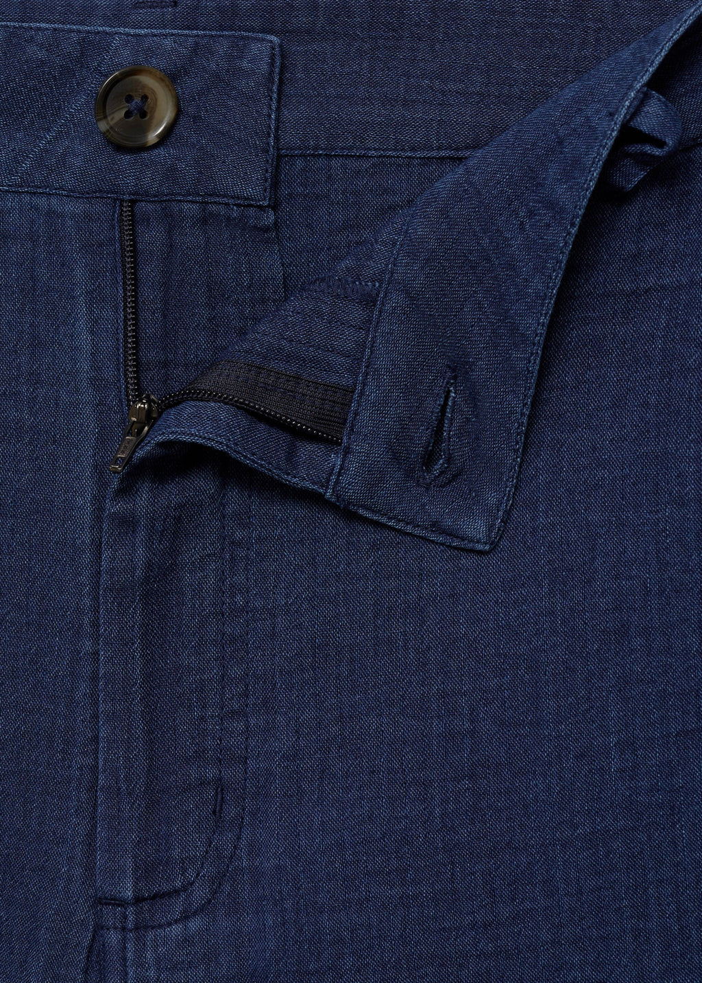 Pantalon Denim Fluide Taille Haute