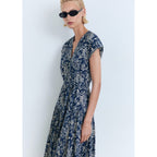 Robe Évasée Paisley Ceinture