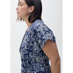 Robe Évasée Paisley Ceinture