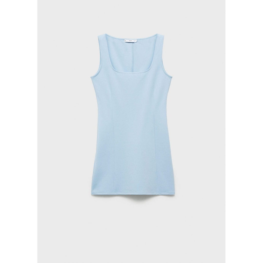 Robe Courte Bretelles Larges