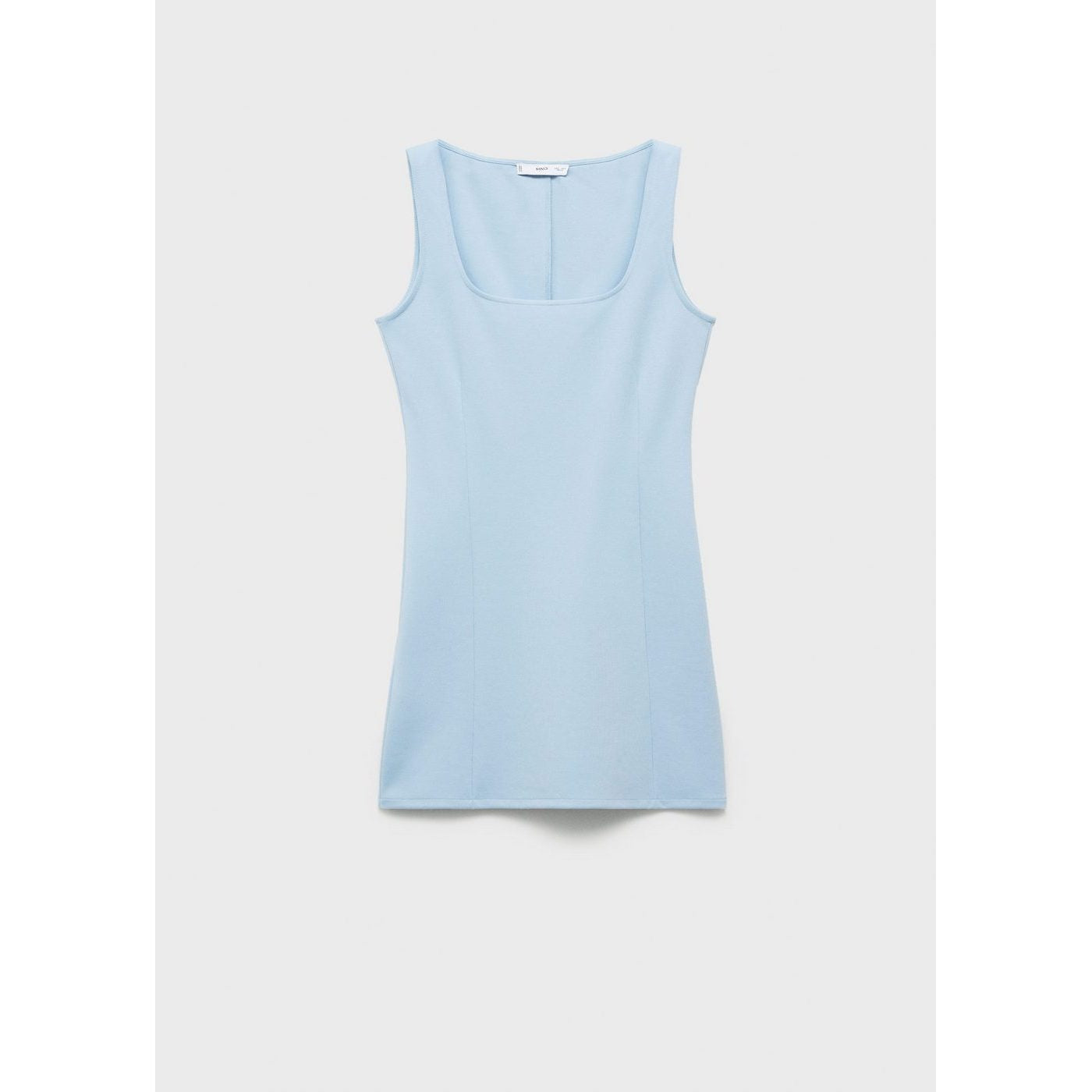 Robe Courte Bretelles Larges