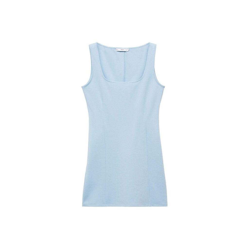 Robe Courte Bretelles Larges