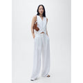 Pantalon De Costume En Lyocell Avec Ceinture À