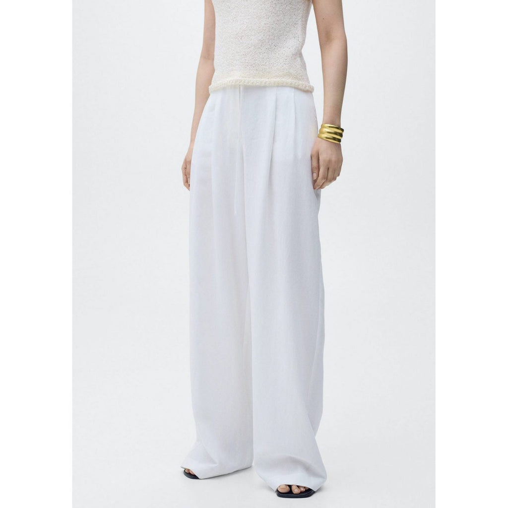 Pantalon De Costume En Lyocell Avec Ceinture À