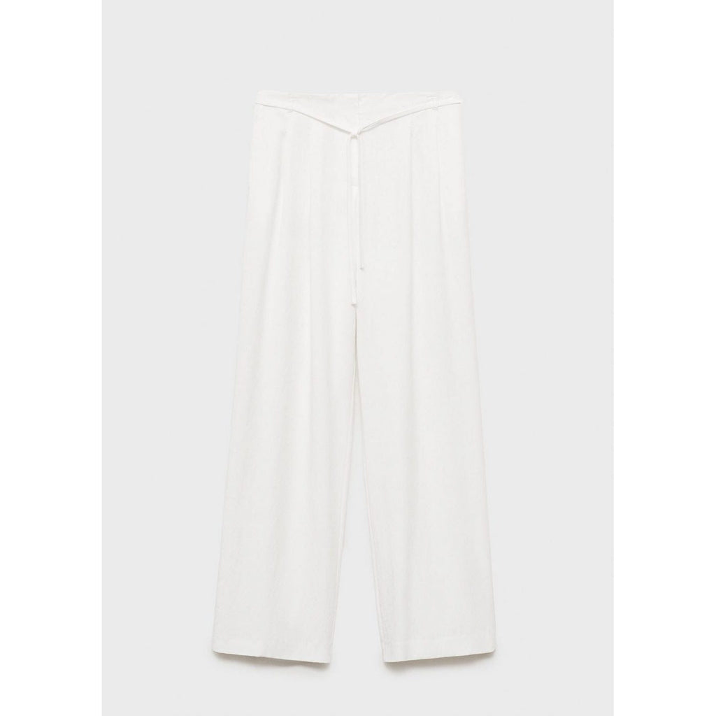 Pantalon De Costume En Lyocell Avec Ceinture À