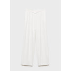 Pantalon De Costume En Lyocell Avec Ceinture À