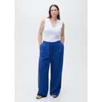 Pantalon De Costume En Lyocell Avec Ceinture À