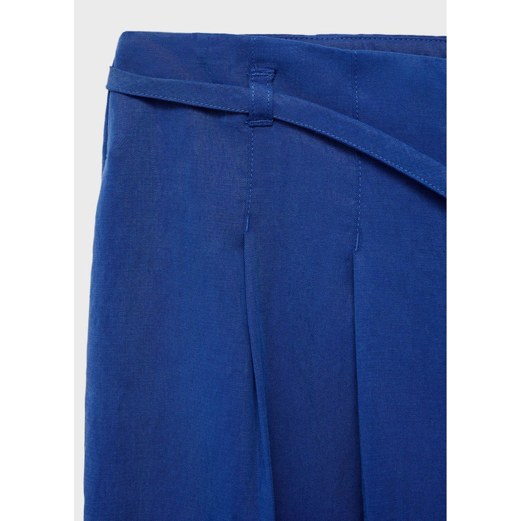 Pantalon De Costume En Lyocell Avec Ceinture À