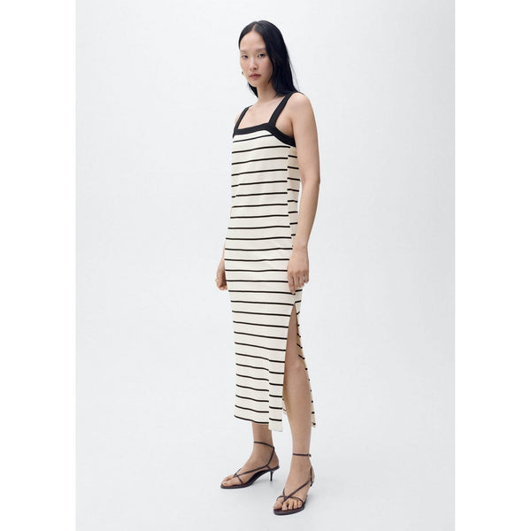 Robe Midi Rayures