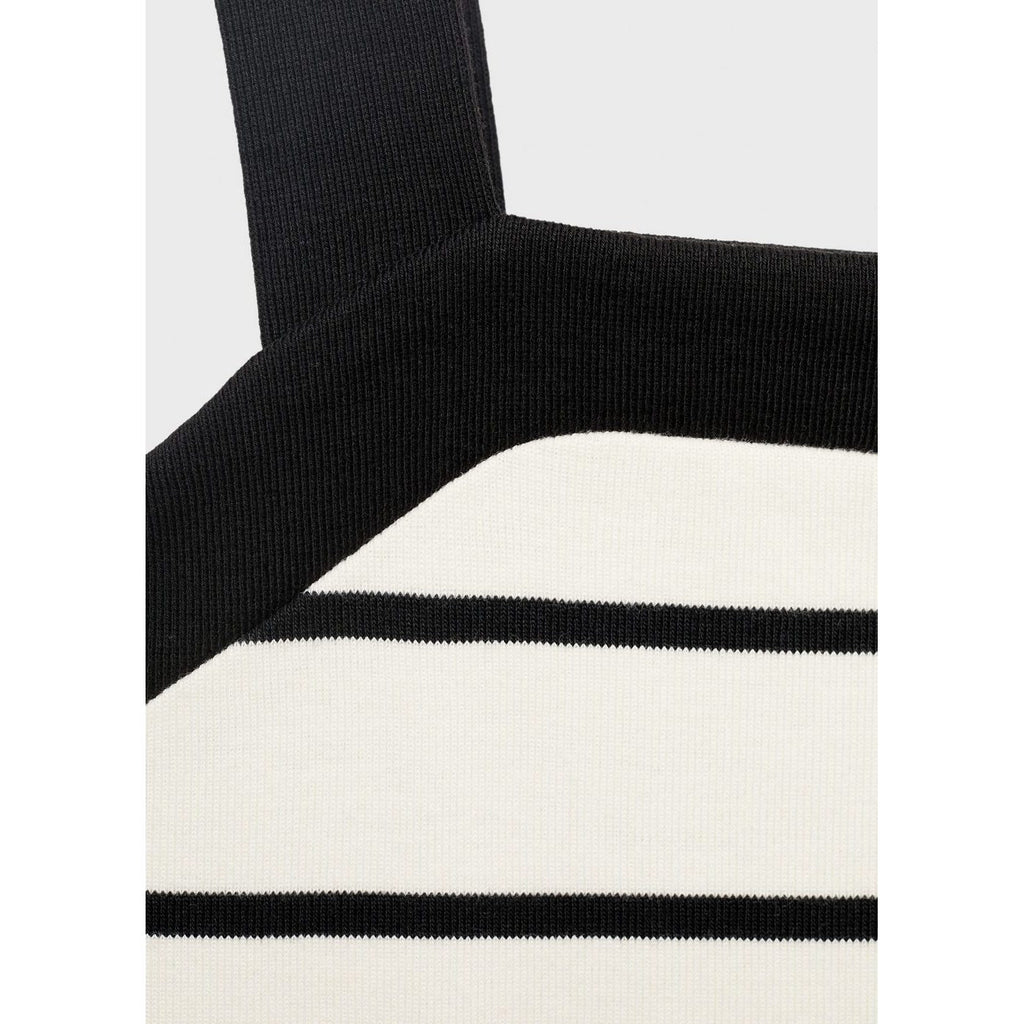 Robe Midi Rayures