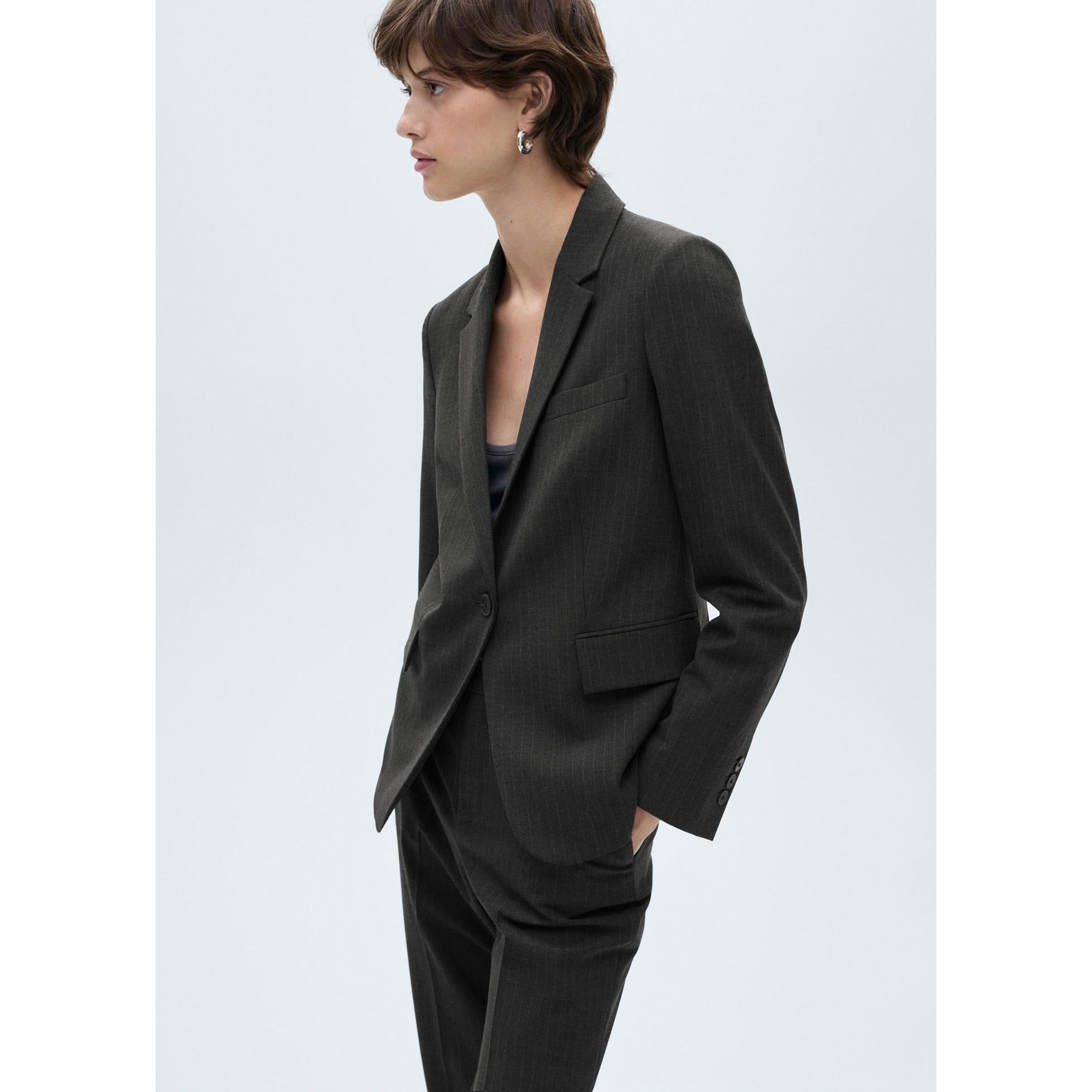 Blazer Costume Rayures Tennis