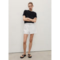 Shorts Paperbag Avec Ourlet Retroussé Et Ceinture