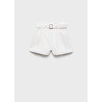 Shorts Paperbag Avec Ourlet Retroussé Et Ceinture