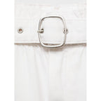 Shorts Paperbag Avec Ourlet Retroussé Et Ceinture
