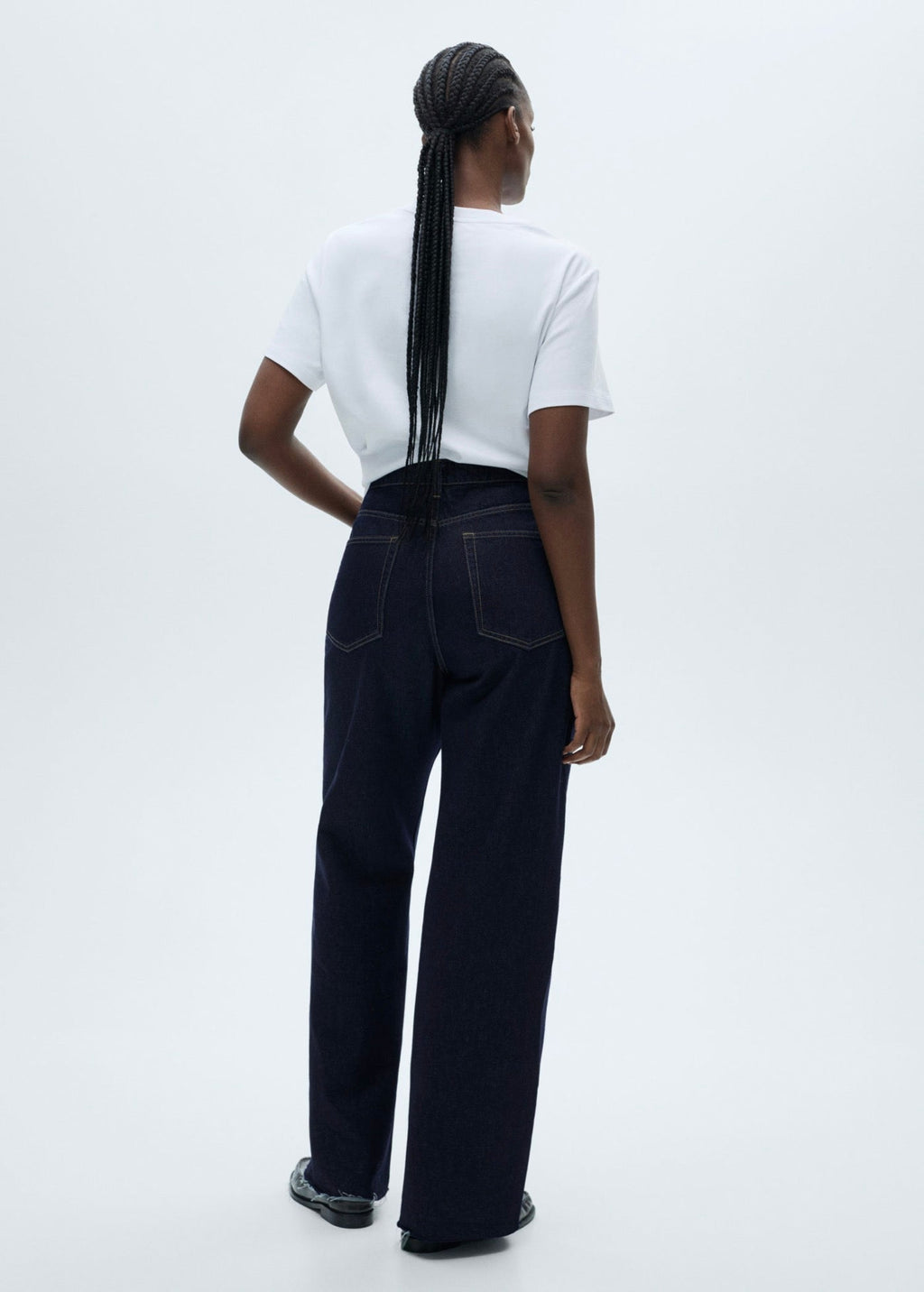 Jean Danila Wideleg Rinse Wash