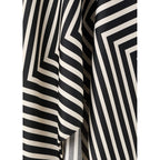 Robe Asymétrique Imprimé À Rayures