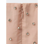 Jupe Midi Ornements Cristaux
