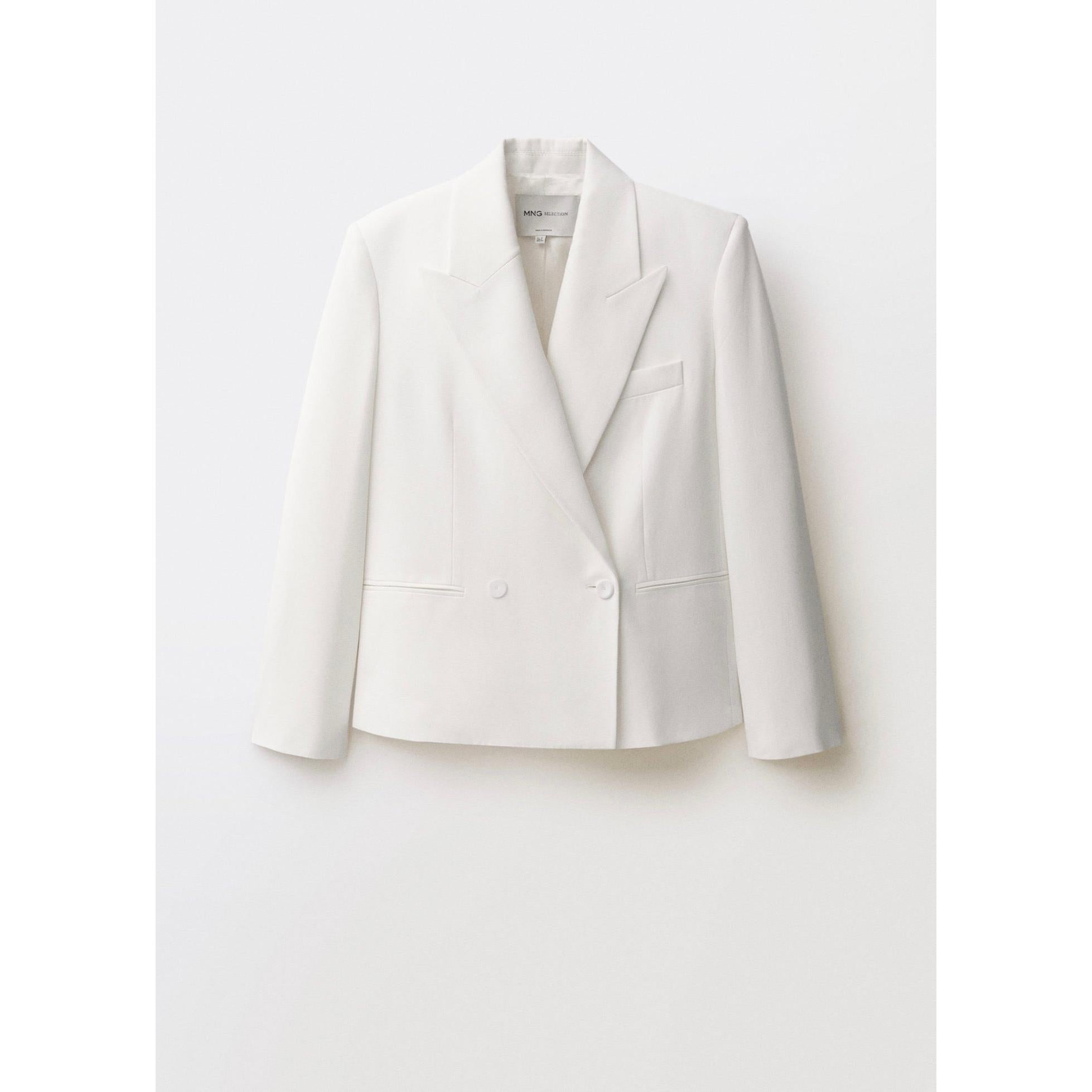 Veste Costume Oversize Double Boutonnage
