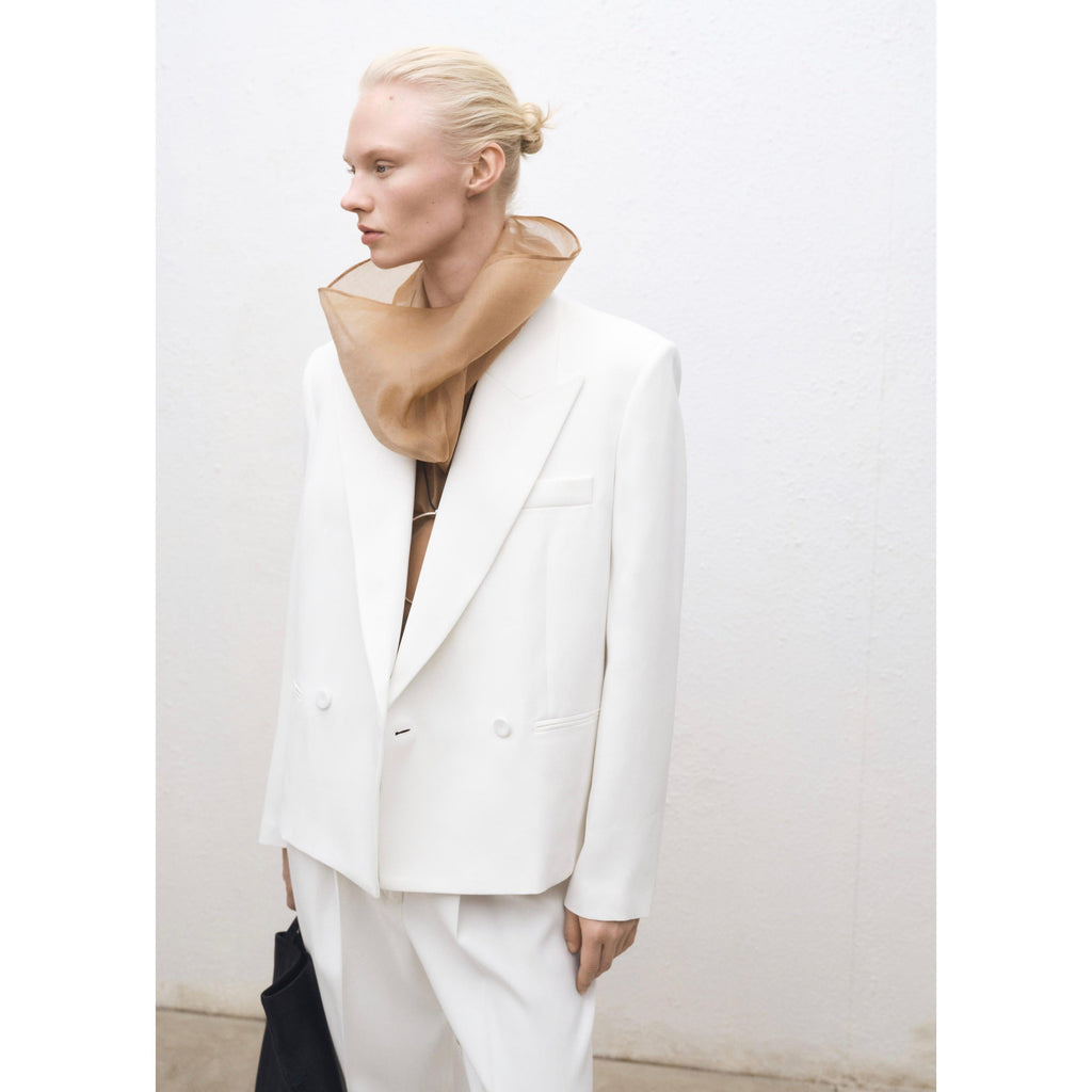Veste Costume Oversize Double Boutonnage