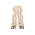 Pantalon Droit Brodé