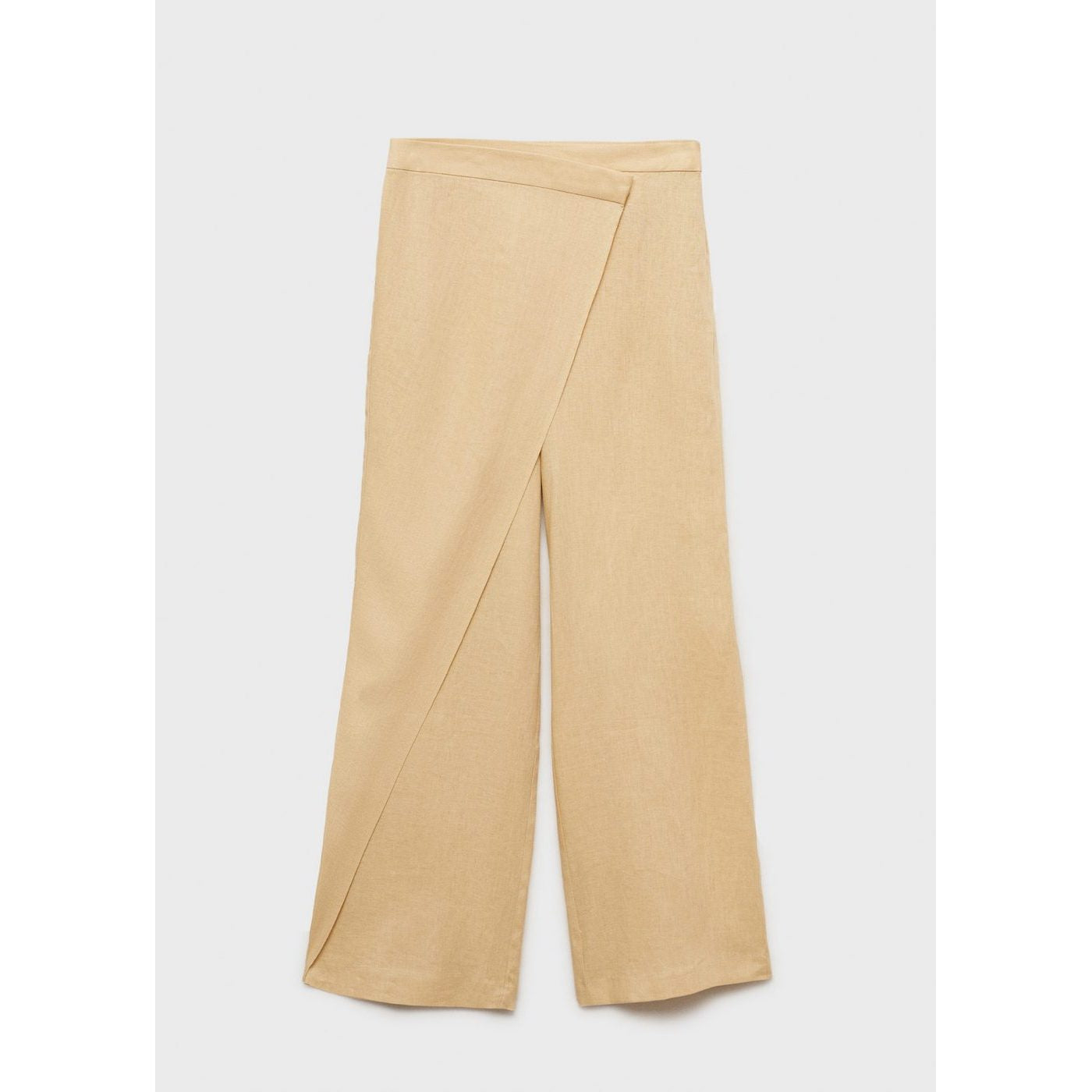 Pantalon Croisé Lin