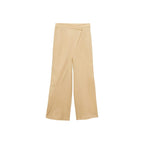 Pantalon Croisé Lin