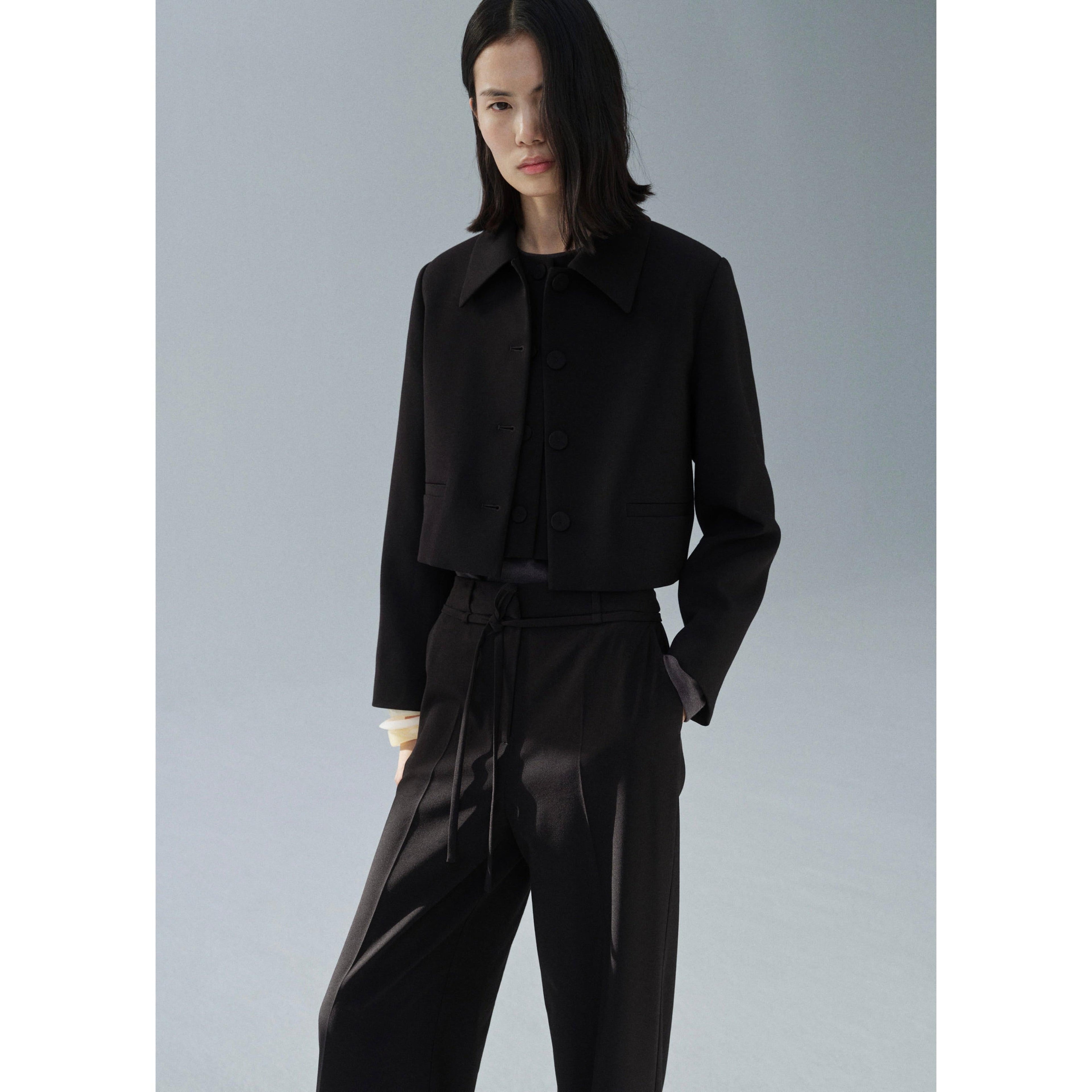 Pantalon De Costume Droit
