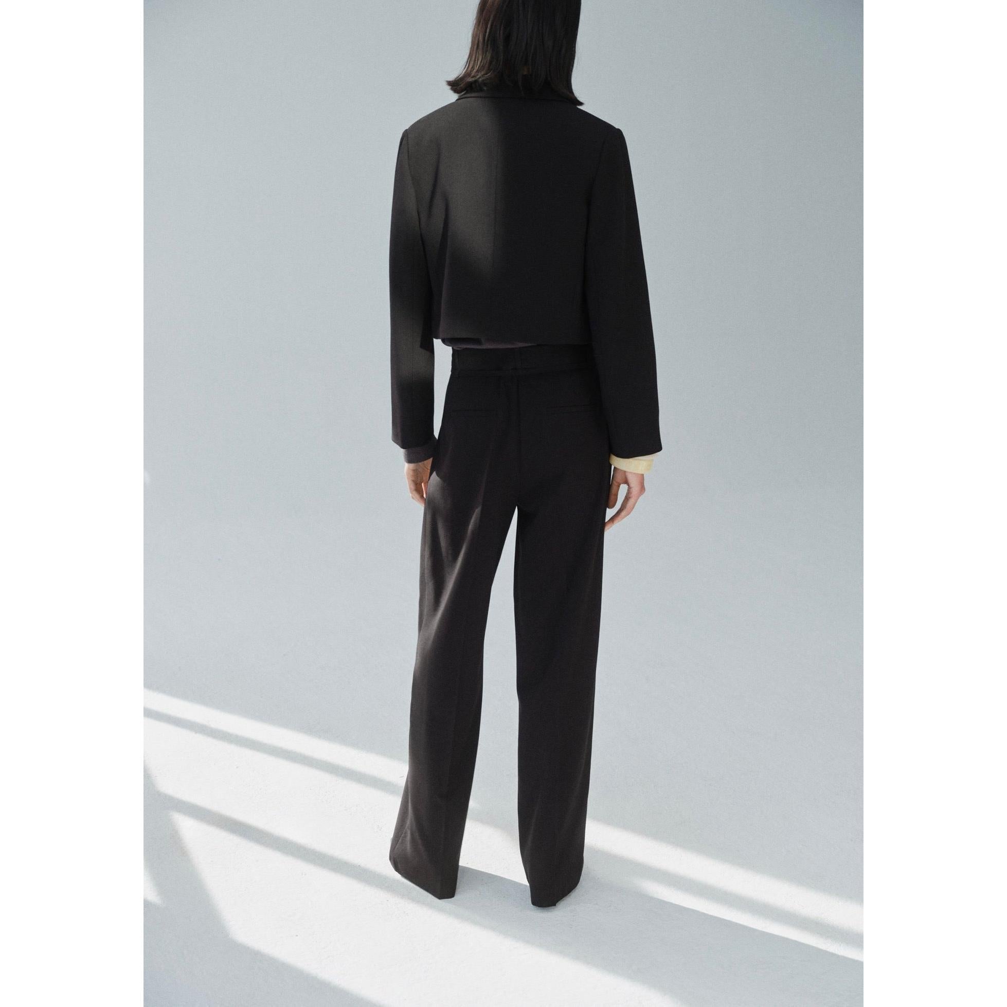 Pantalon De Costume Droit