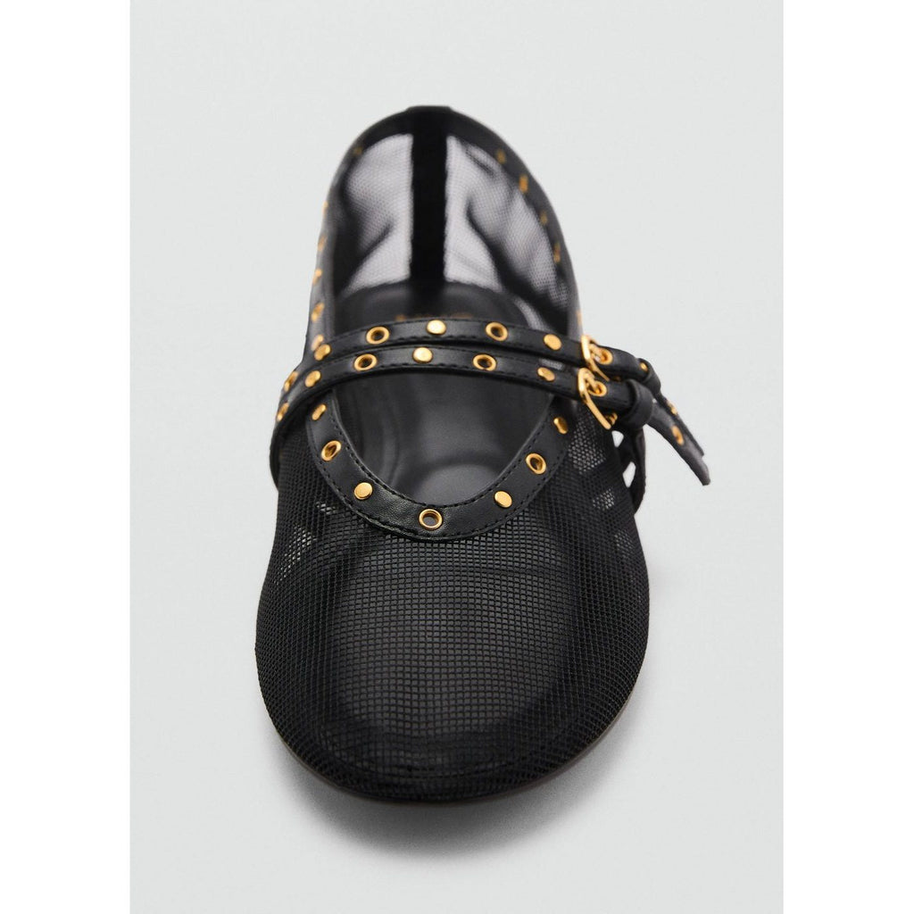 Ballerine En Mesh Avec Détails Découpés
